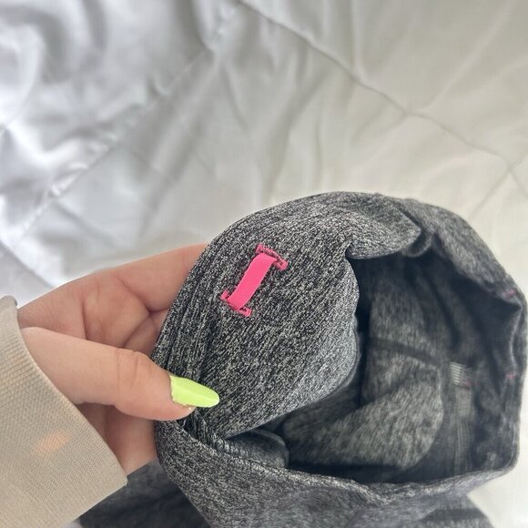 Victoria Sport VSX Knockout Tight Leggings Yoga Womens Medium M Heathered Gray - Picture 5 of 7